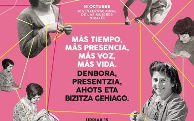 Día Internacional de las Mujeres Rurales: más tiempo, más presencia, más voz, más vida