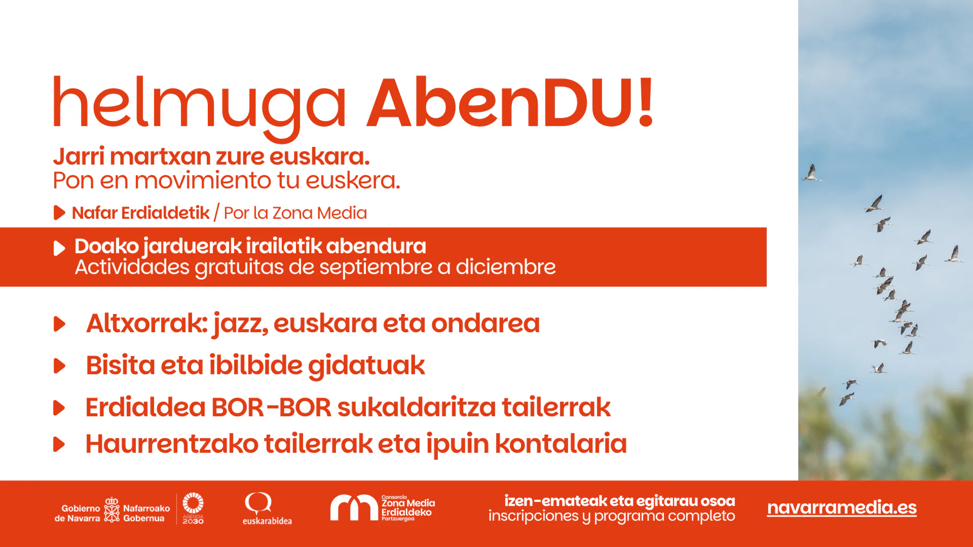 BUCLE ABENDU 2026