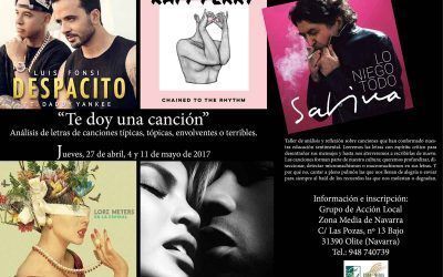 Apúntate al taller: «Te doy una canción: Análisis de letras de canciones típicas, tópicas, envolventes o terribles»