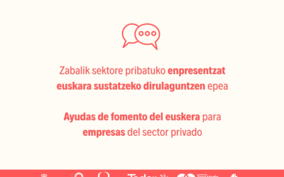 Nafarroako Foru Komunitatean euskararen erabilera eta presentzia eremu sozioekonomikoan sustatzeko laguntzak