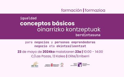 Formación gratuita el 23 de mayo: cómo incorporar la igualdad a mi negocio