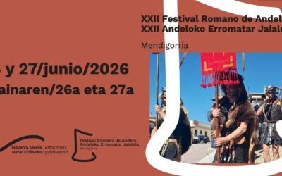 El Festival Romano de Andelo celebra su XXII edición el 26 y 27 de junio