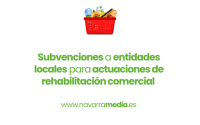 Subvenciones a entidades locales para actuaciones de revitalización comercial