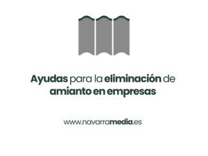 El Gobierno de Navarra aprueba las ayudas para la eliminación de amianto en empresas para compañías con centro de producción en Navarra