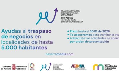 Abierto el plazo para solicitar las ayudas al traspaso de negocios en localidades de hasta 5.000 habitantes