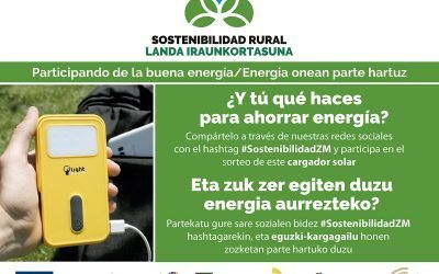 Participa en el concurso de consejos energéticos y gana un cargador solar de móvil