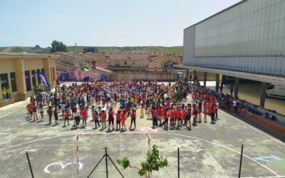 Las escuelas rurales de Zona Media juntan sus voces en Beire