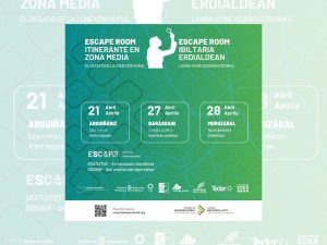 nuevas fechas para los escape room itinerantes de la Navarra rural en la Zona Media
