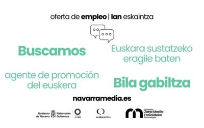Nueva contratación: buscamos agente de promoción del euskera