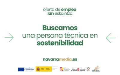 Contratación de una persona técnica en sostenibilidad