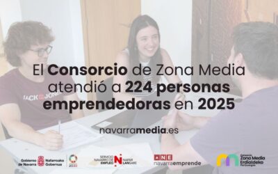 El Consorcio de Zona Media atendió a 224 personas emprendedoras en 2025