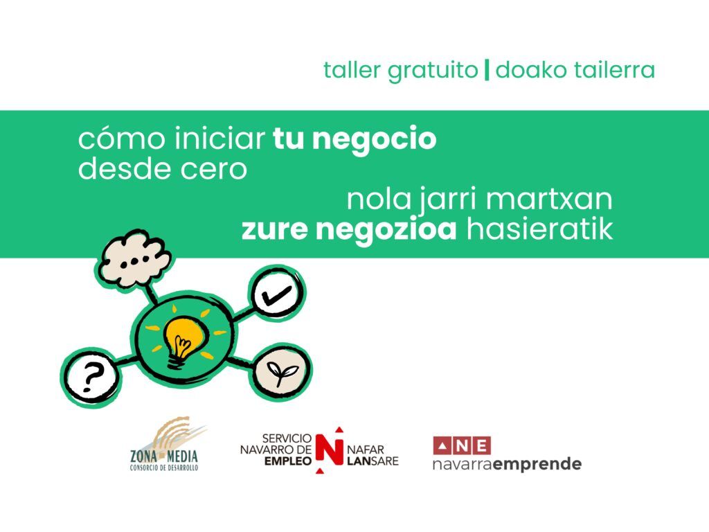 Taller gratuito: cómo iniciar tu negocio desde cero