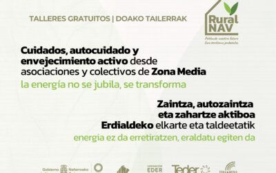 Nuevo taller gratuito de cuidados, autocuidado y envejecimiento activo