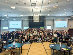 Participamos en el primer Young LEADER Forum en Finlandia. En la foto, personas participantes en el I Young LEADER Forum en Finlandia, en el que estuvo presente una persona de nuestro equipo del Consorcio de Desarrollo de la Zona Media de Navarra